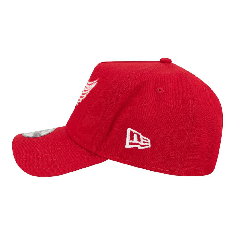 Detroit Red Wings New Era Youth 9FORTY A-Frame Adjustable Hat - Red Hats