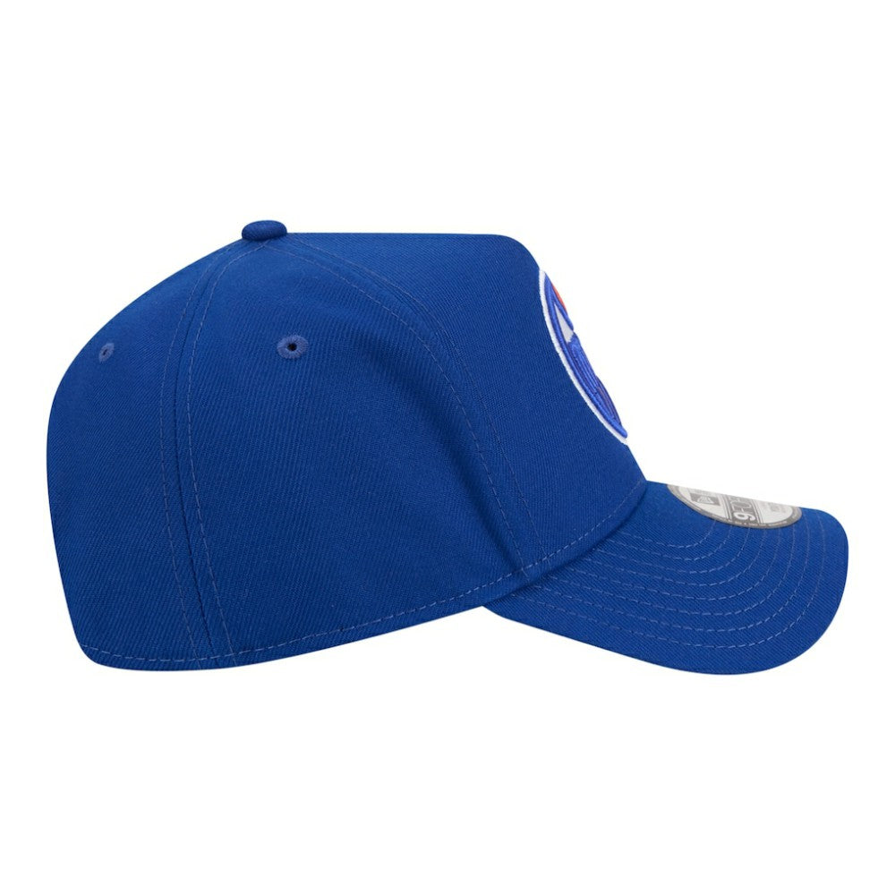 Edmonton Oilers New Era Youth 9FORTY A-Frame Adjustable Hat - Royal Hats