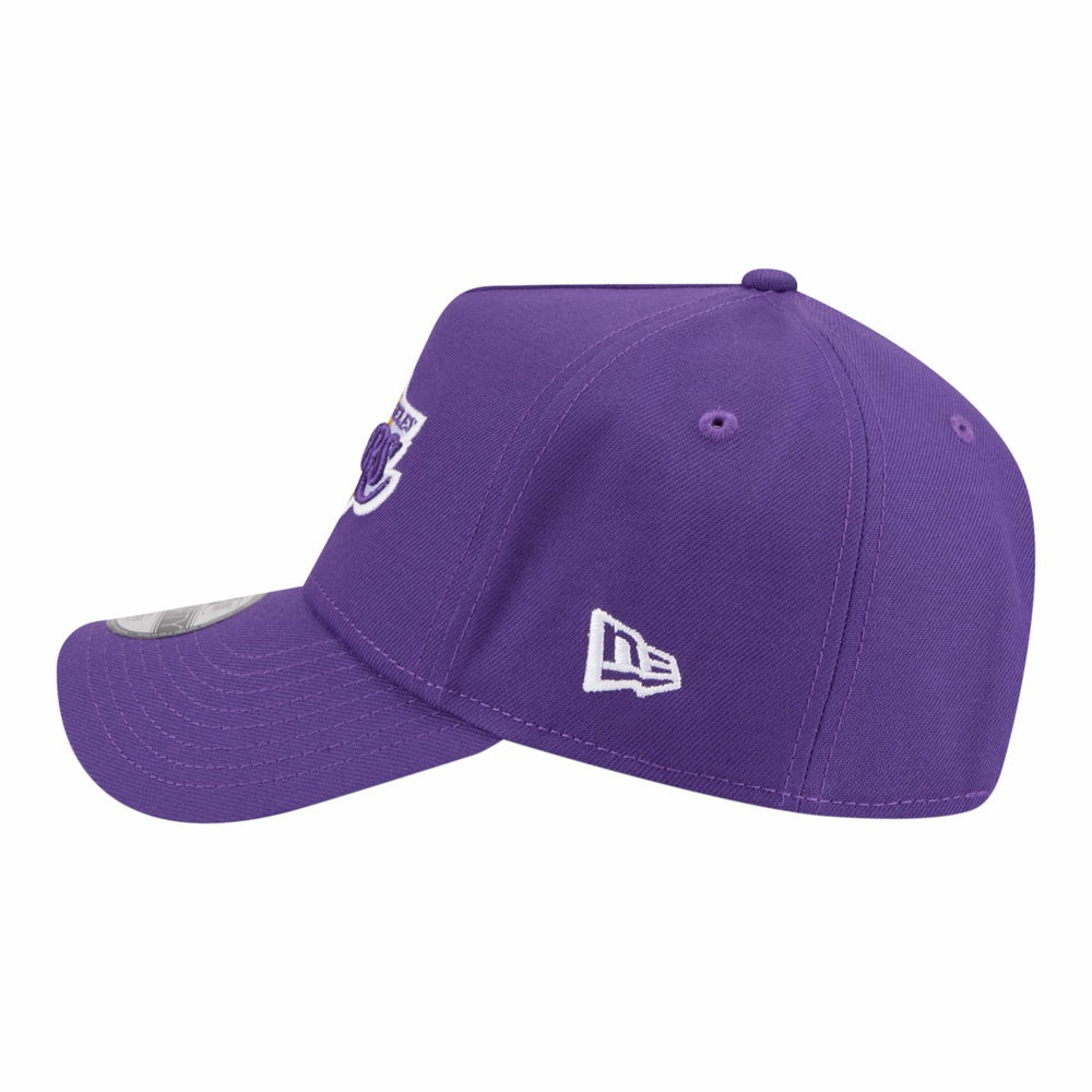 Los Angeles Lakers Youth 9FORTY A-Frame Adjustable Hat - Purple for sale