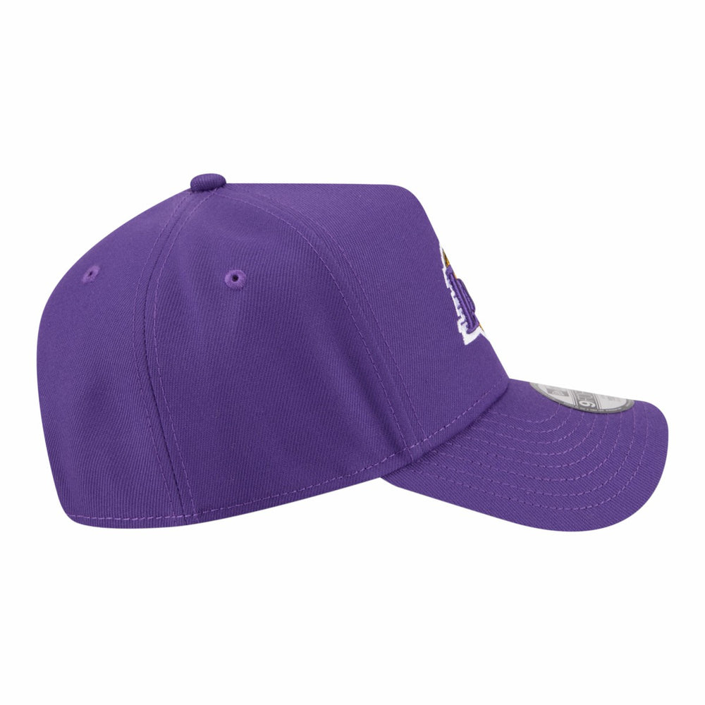Los Angeles Lakers Youth 9FORTY A-Frame Adjustable Hat - Purple for sale