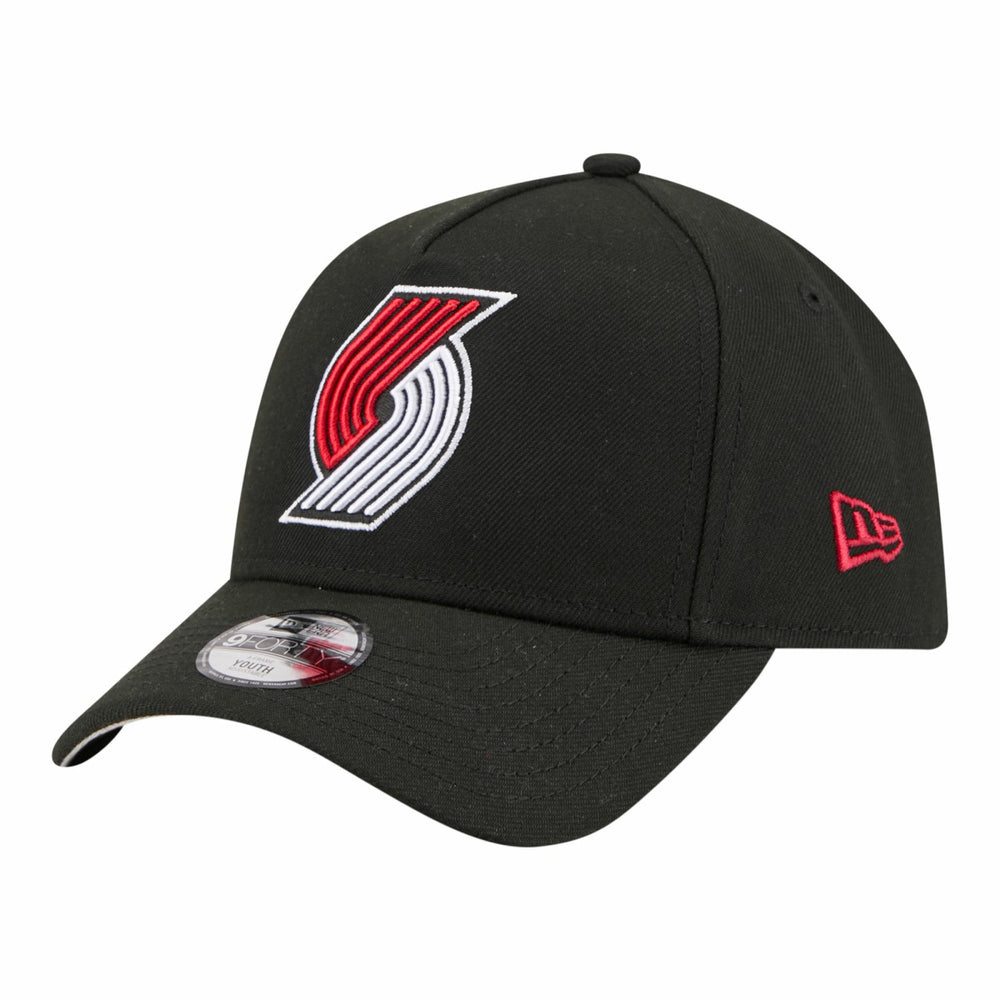 Portland Trail Blazers Youth 9FORTY A-Frame Adjustable Hat - Black on sale