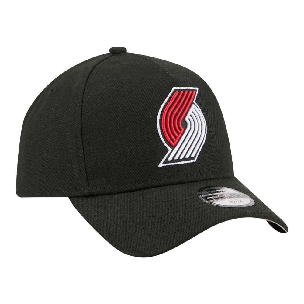Portland Trail Blazers Youth 9FORTY A-Frame Adjustable Hat - Black on sale