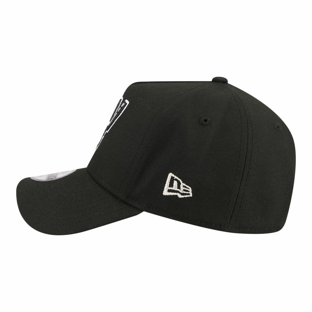 San Antonio Spurs Youth 9FORTY A-Frame Adjustable Hat - Black sale