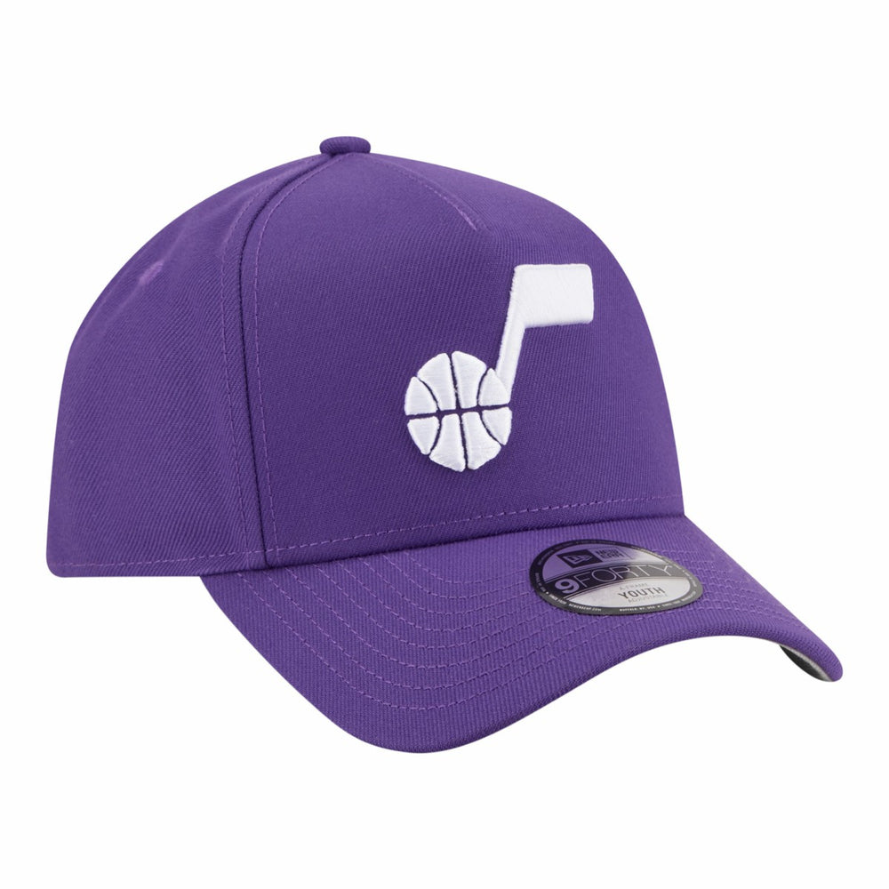 Utah Jazz Youth 9FORTY A-Frame Adjustable Hat - Purple shop