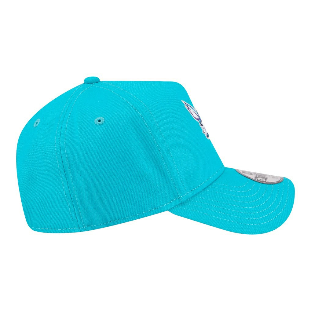 Charlotte Hornets Youth 9FORTY A-Frame Adjustable Hat - Teal discount
