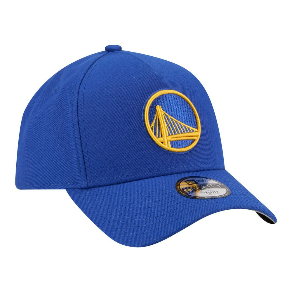Golden State Warriors Youth 9FORTY A-Frame Adjustable Hat sale - Royal cheap