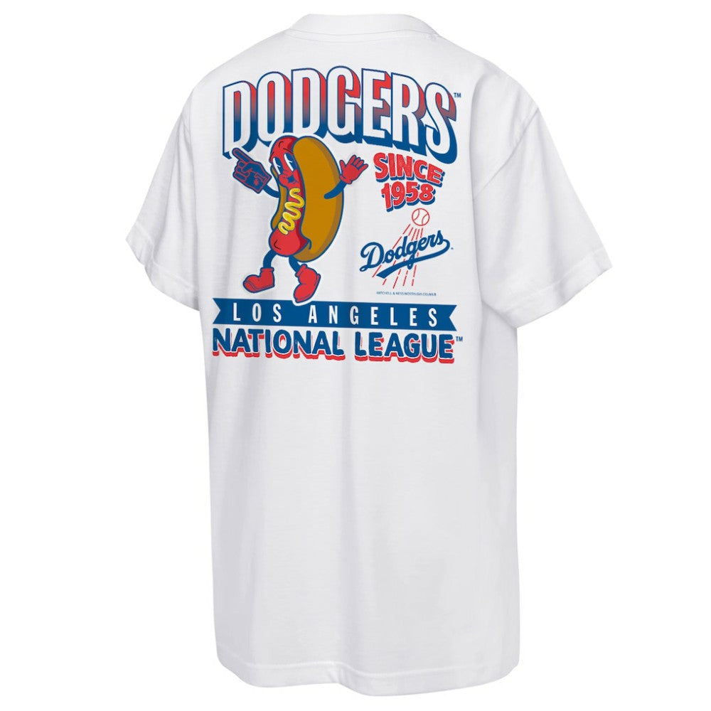 Los Angeles Dodgers Cooperstown Concession T-Shirt White