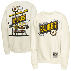 San Diego Padres Youth Retro Billboard Sweatshirt Natural
