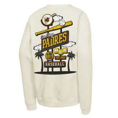 San Diego Padres Youth Retro Billboard Sweatshirt Natural