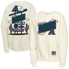 Arizona Diamondbacks Youth Retro Billboard Sweatshirt Natural