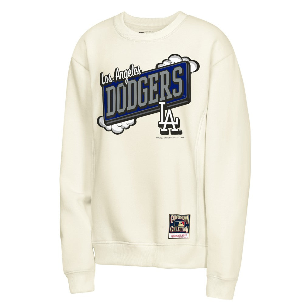 Los Angeles Dodgers Youth Retro Billboard Sweatshirt Natural