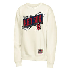 Boston Red Sox Youth Retro Billboard Sweatshirt Natural