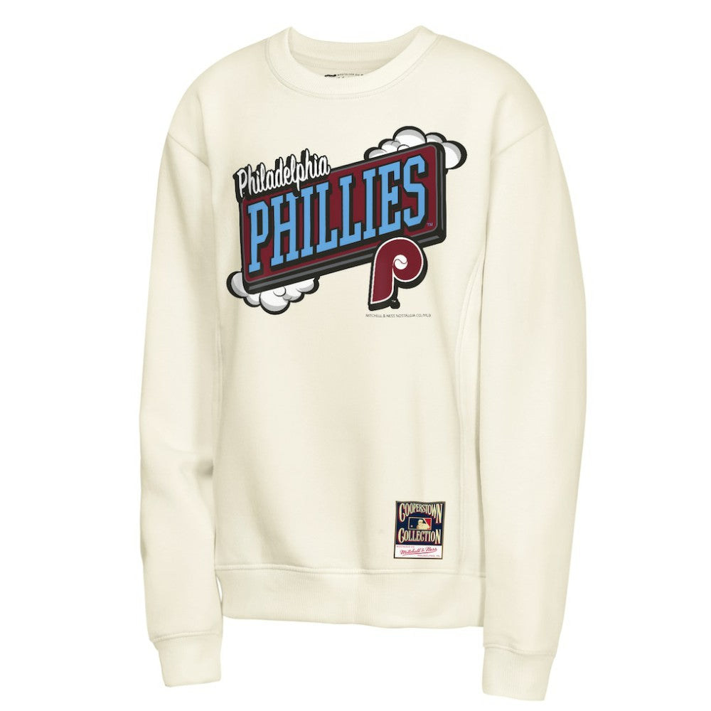 Philadelphia Phillies Youth Retro Billboard Sweatshirt Natural