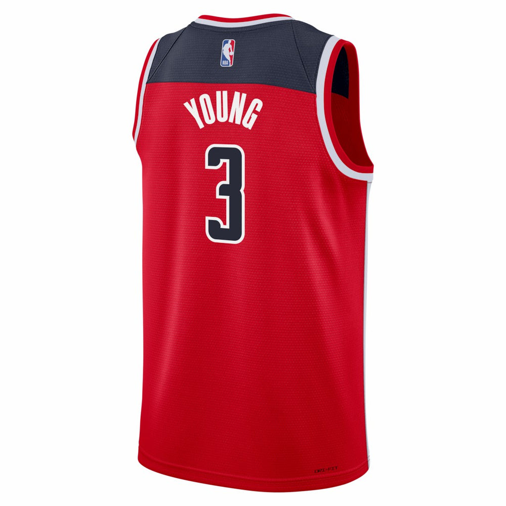 Trae Young Washington Wizards Youth Swingman Jersey - Icon Edition - Red for sale