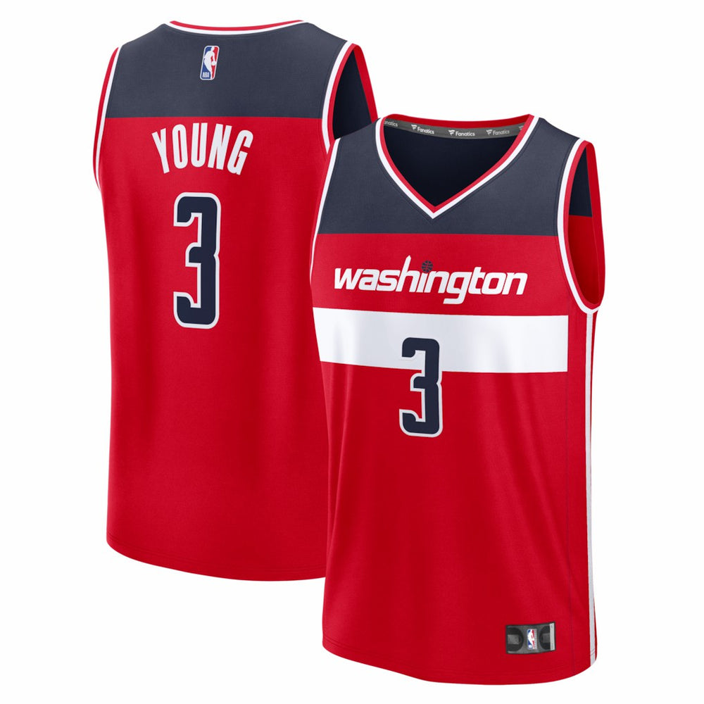 Trae Young Washington Wizards Fast Break Jersey - Icon Edition - Red cheap