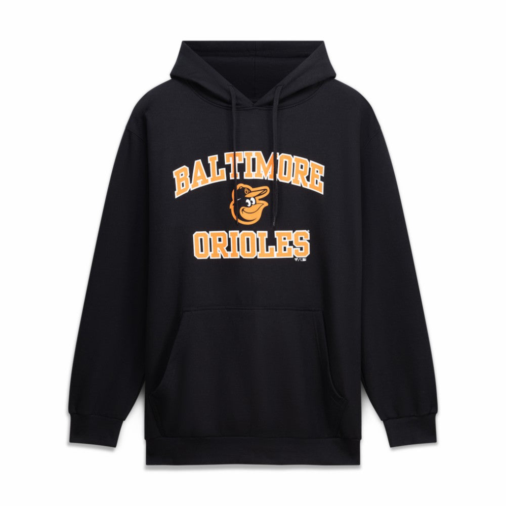 Baltimore Orioles Big & Tall Heart & Soul Hoodie Black