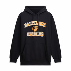 Baltimore Orioles Big & Tall Heart & Soul Hoodie Black