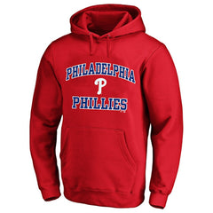 Philadelphia Phillies Big & Tall Heart & Soul Hoodie Red
