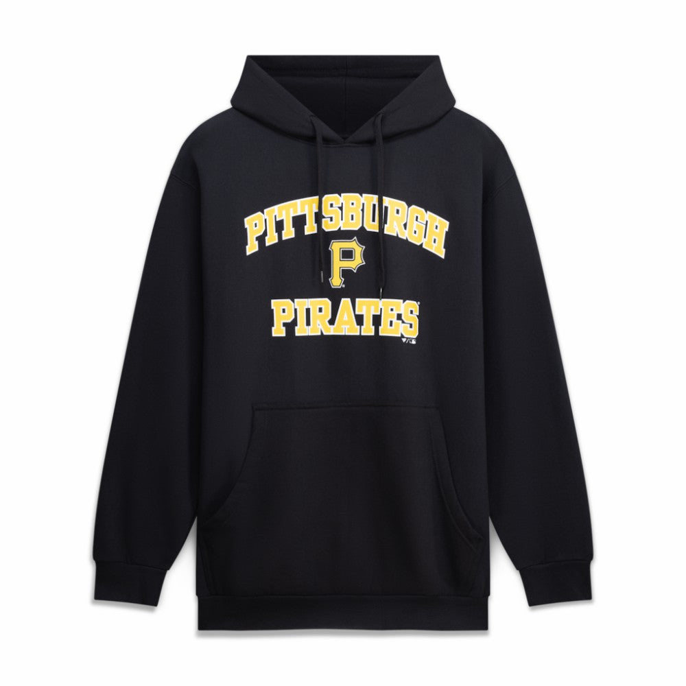 Pittsburgh Pirates Big & Tall Heart & Soul Hoodie Black