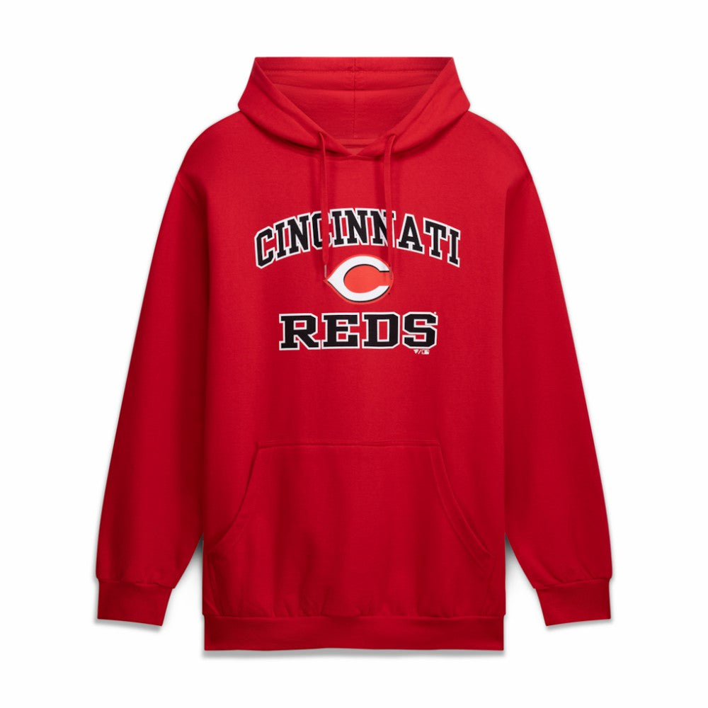 Cincinnati Reds Big & Tall Heart & Soul Hoodie Red