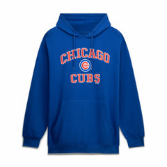 Chicago Cubs Big & Tall Heart & Soul Hoodie Royal