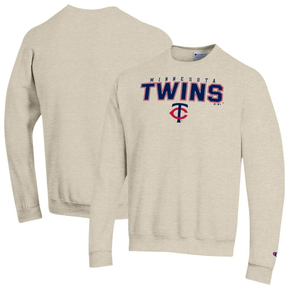 Minnesota Twins Champion Eco Powerblend Sweatshirt Oatmeal