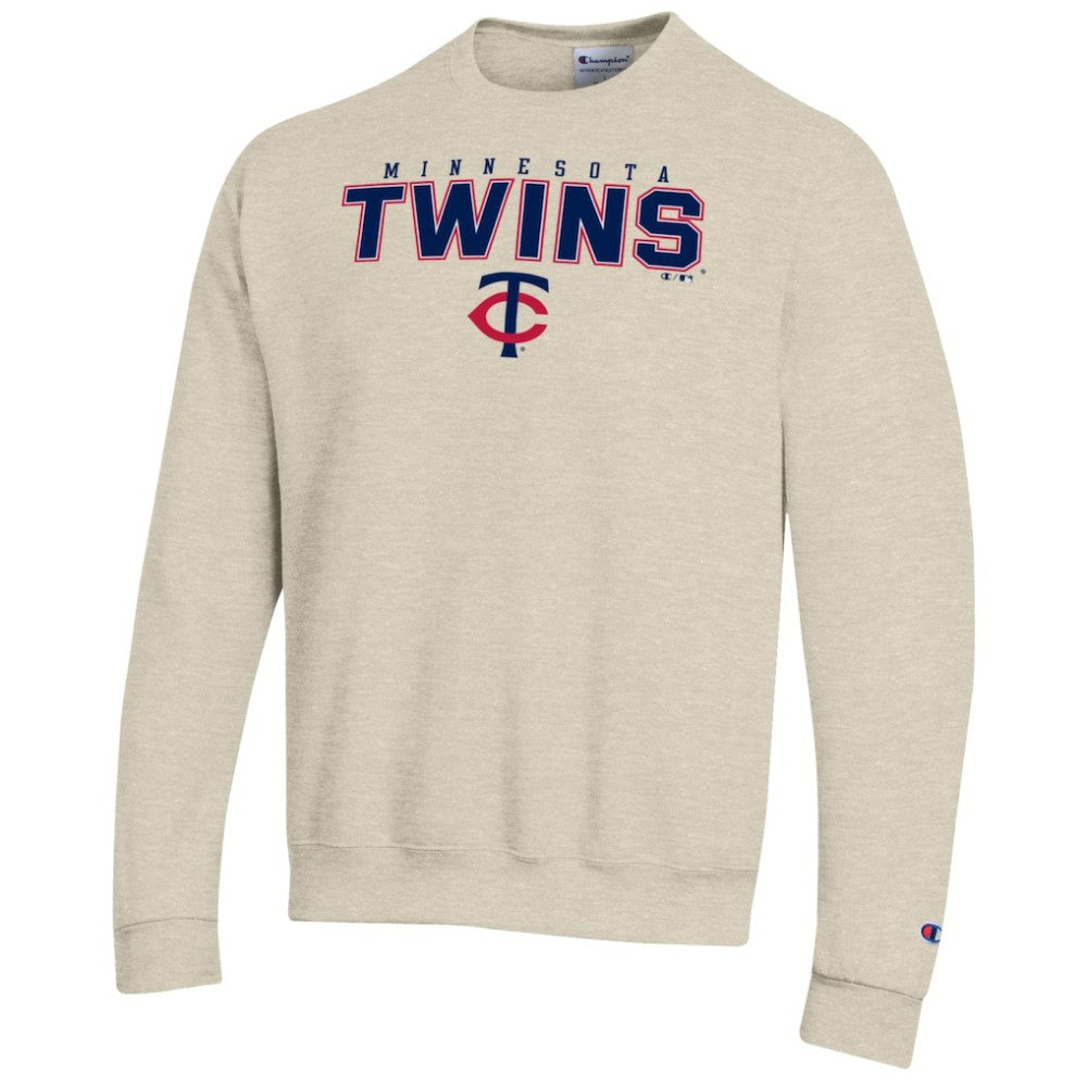 Minnesota Twins Champion Eco Powerblend Sweatshirt Oatmeal
