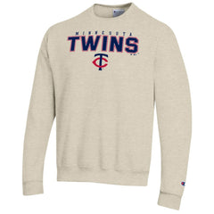 Minnesota Twins Champion Eco Powerblend Sweatshirt Oatmeal