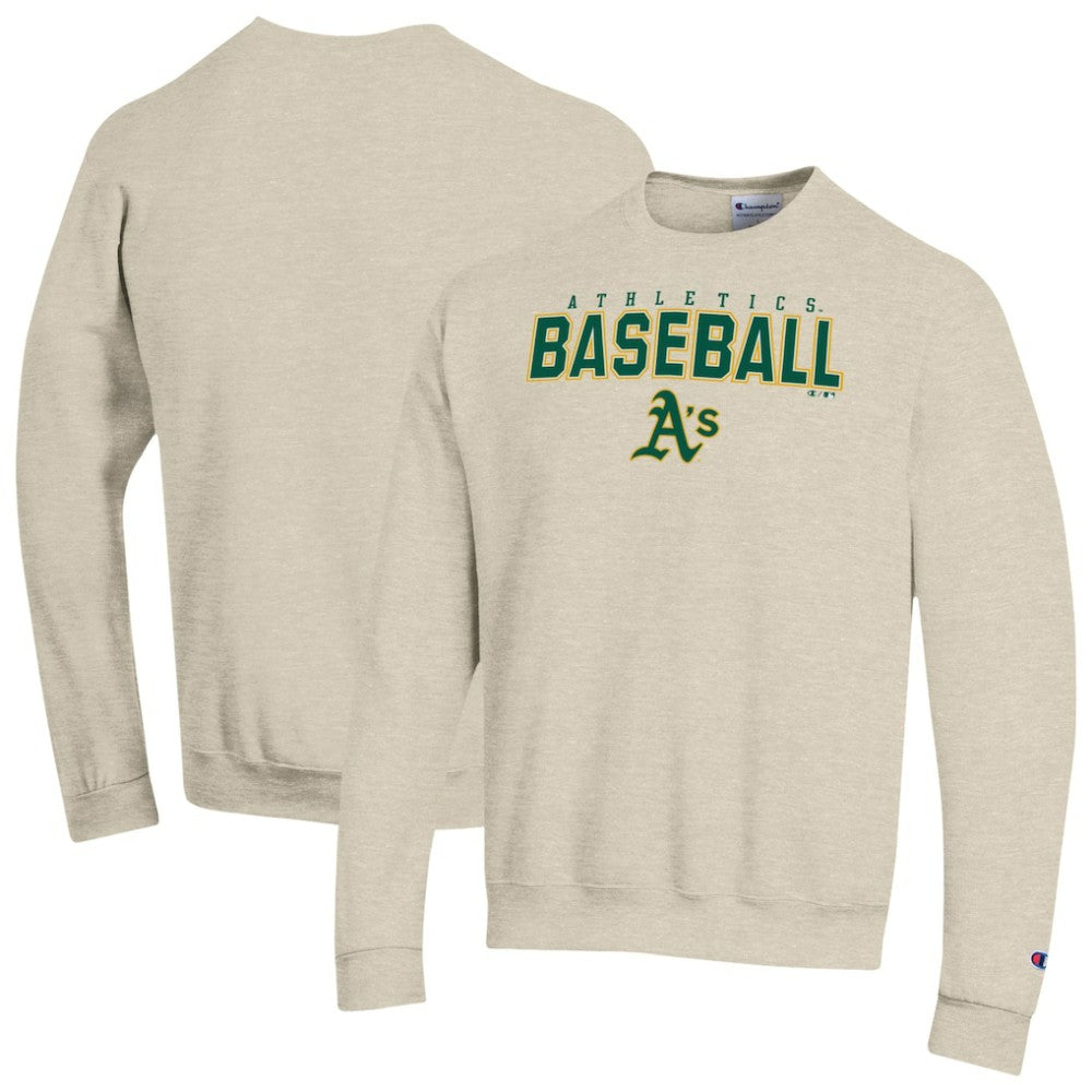 Athletics Champion Eco Powerblend Sweatshirt Oatmeal