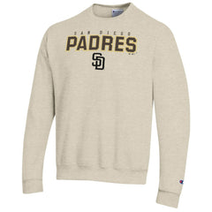 San Diego Padres Champion Eco Powerblend Sweatshirt Oatmeal