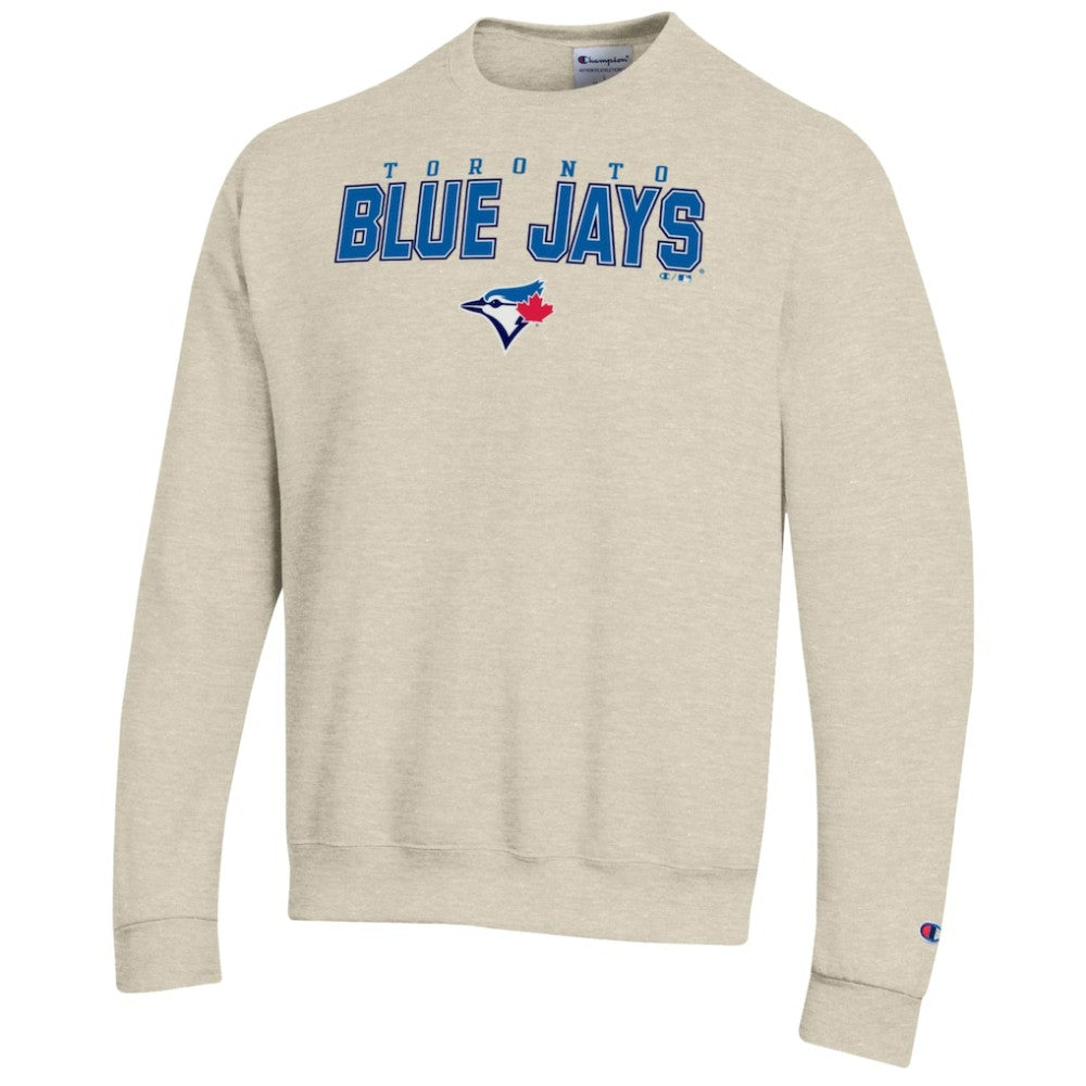 Toronto Blue Jays Champion Eco Powerblend Sweatshirt Oatmeal
