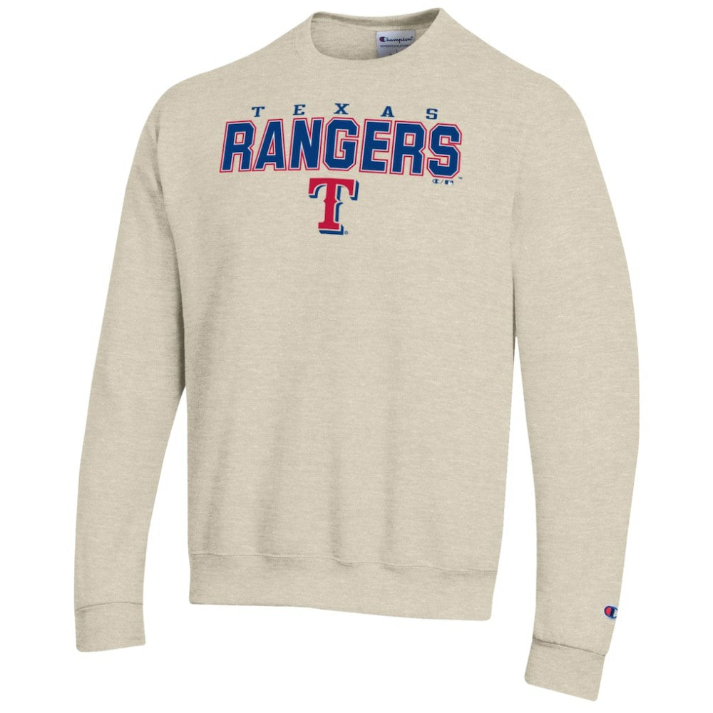 Texas Rangers Champion Eco Powerblend Sweatshirt Oatmeal