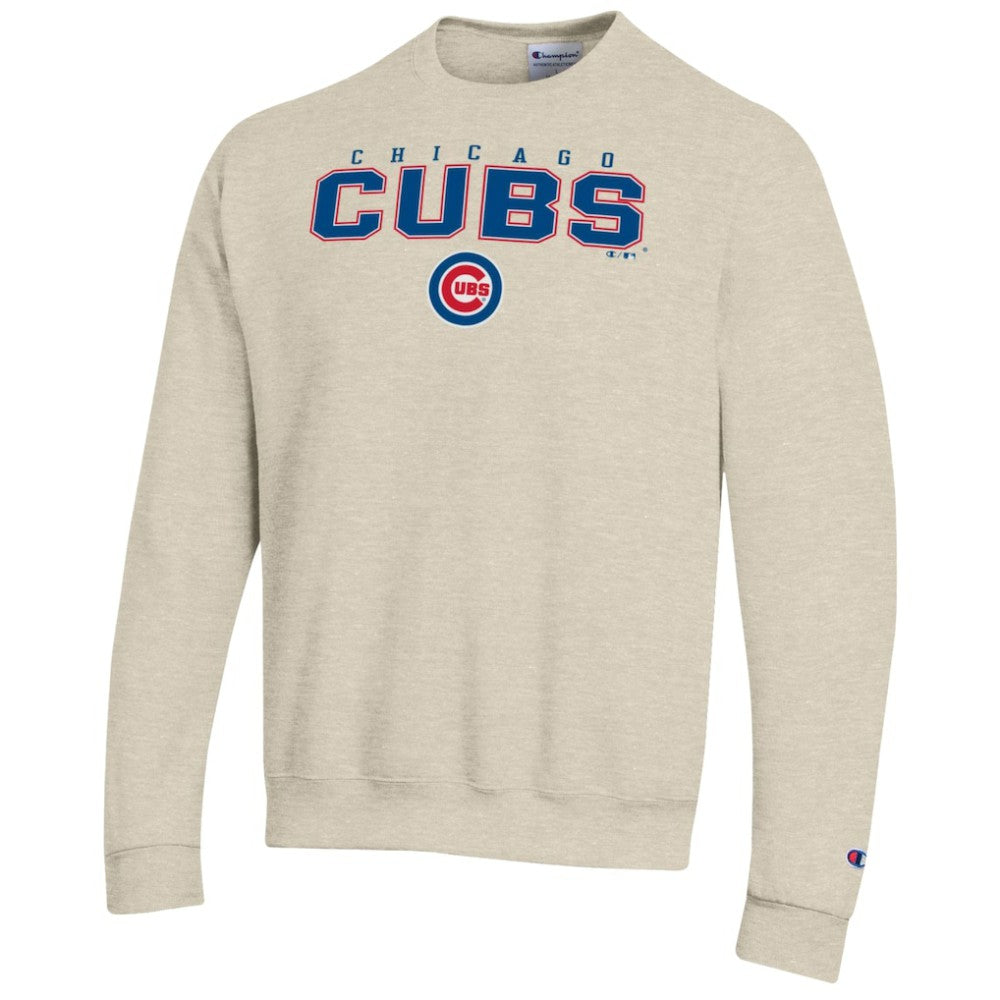 Chicago Cubs Champion Eco Powerblend Sweatshirt Oatmeal