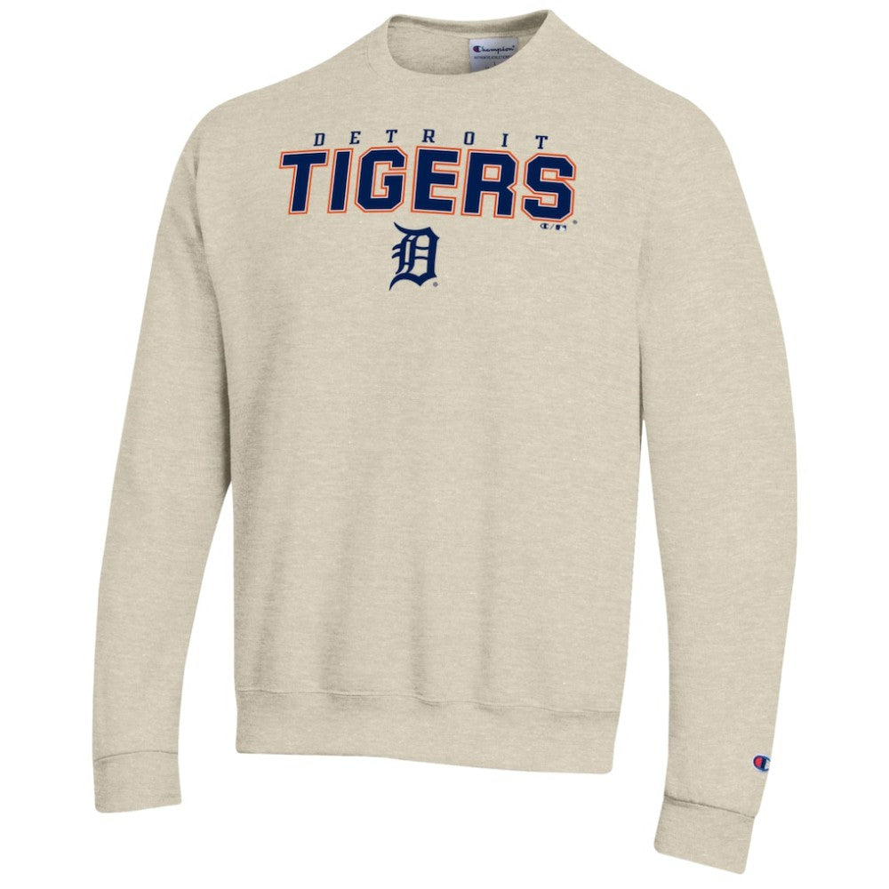 Detroit Tigers Champion Eco Powerblend Sweatshirt Oatmeal