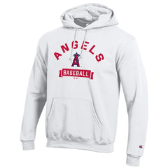 Los Angeles Angels Champion Eco Powerblend Hoodie White