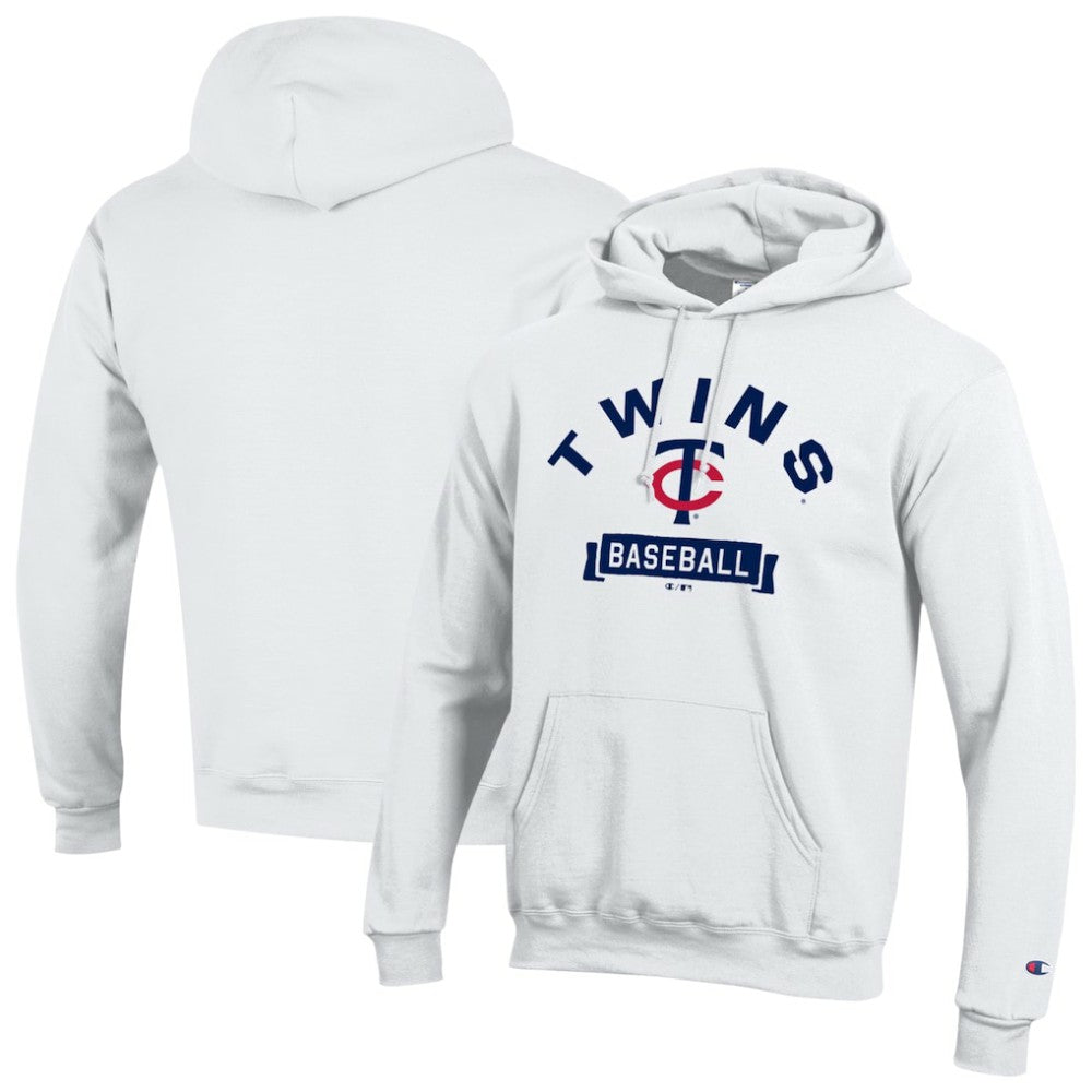 Minnesota Twins Champion Eco Powerblend Hoodie White
