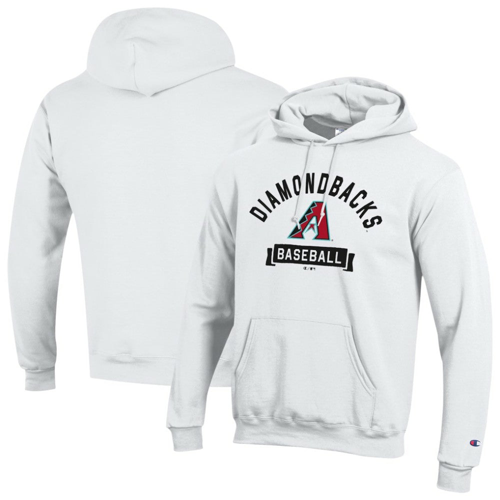 Arizona Diamondbacks Champion Eco Powerblend Hoodie White