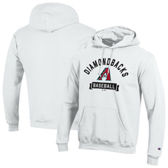 Arizona Diamondbacks Champion Eco Powerblend Hoodie White