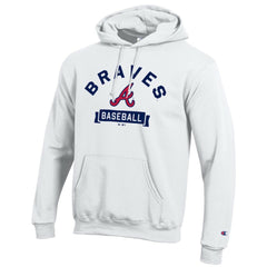 Atlanta Braves Champion Eco Powerblend Hoodie White