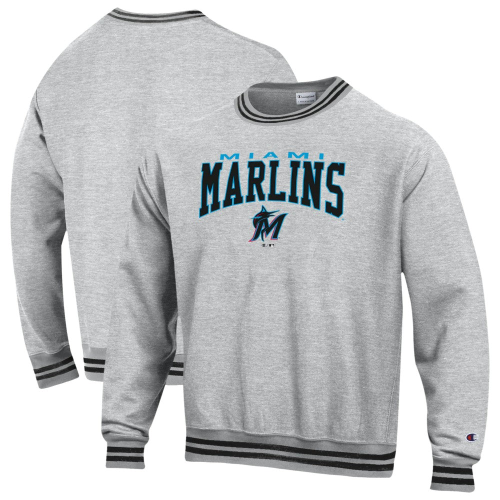 Miami Marlins Champion Reverse Weave Sweatshirt Black
