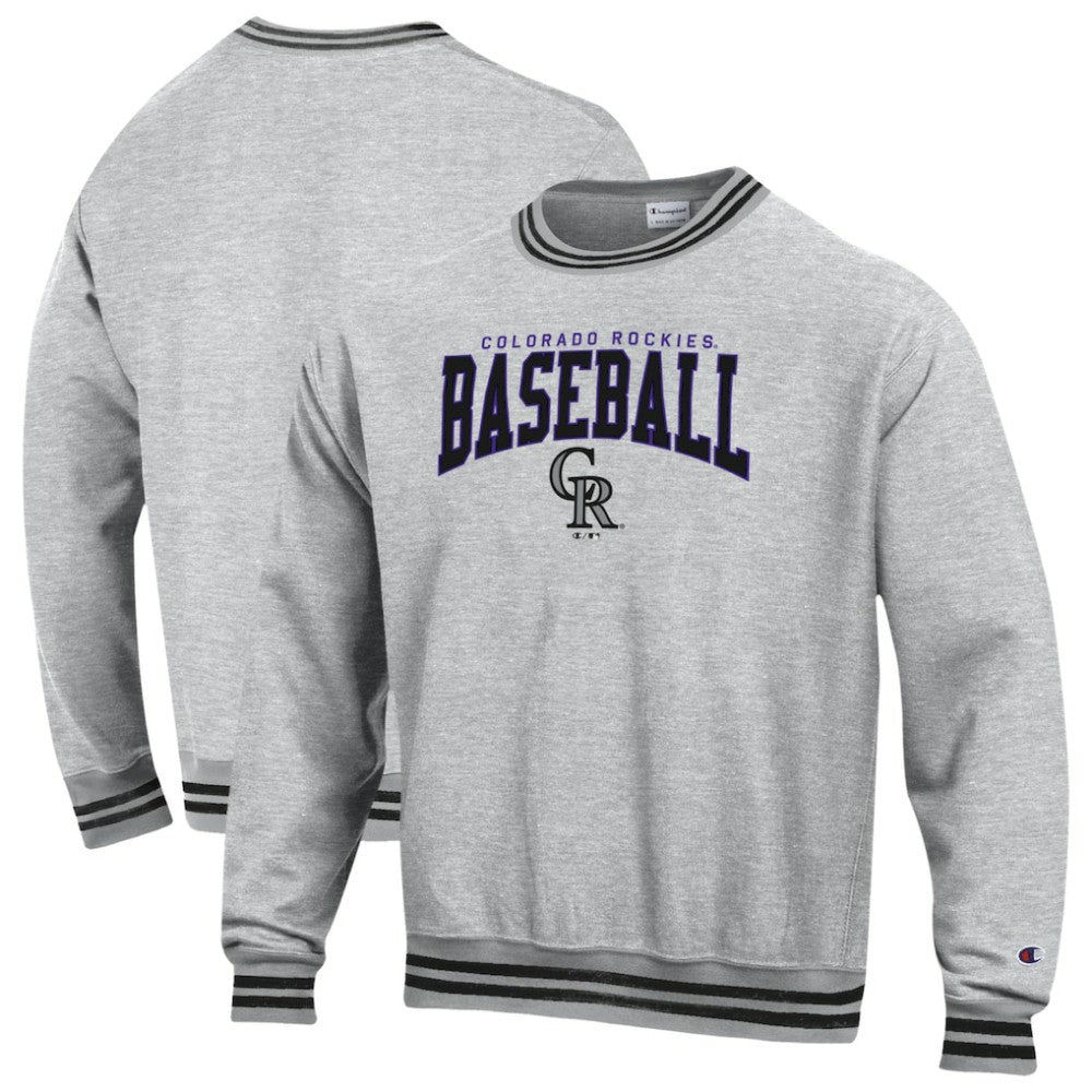 Colorado Rockies Champion Reverse Weave Sweatshirt Black