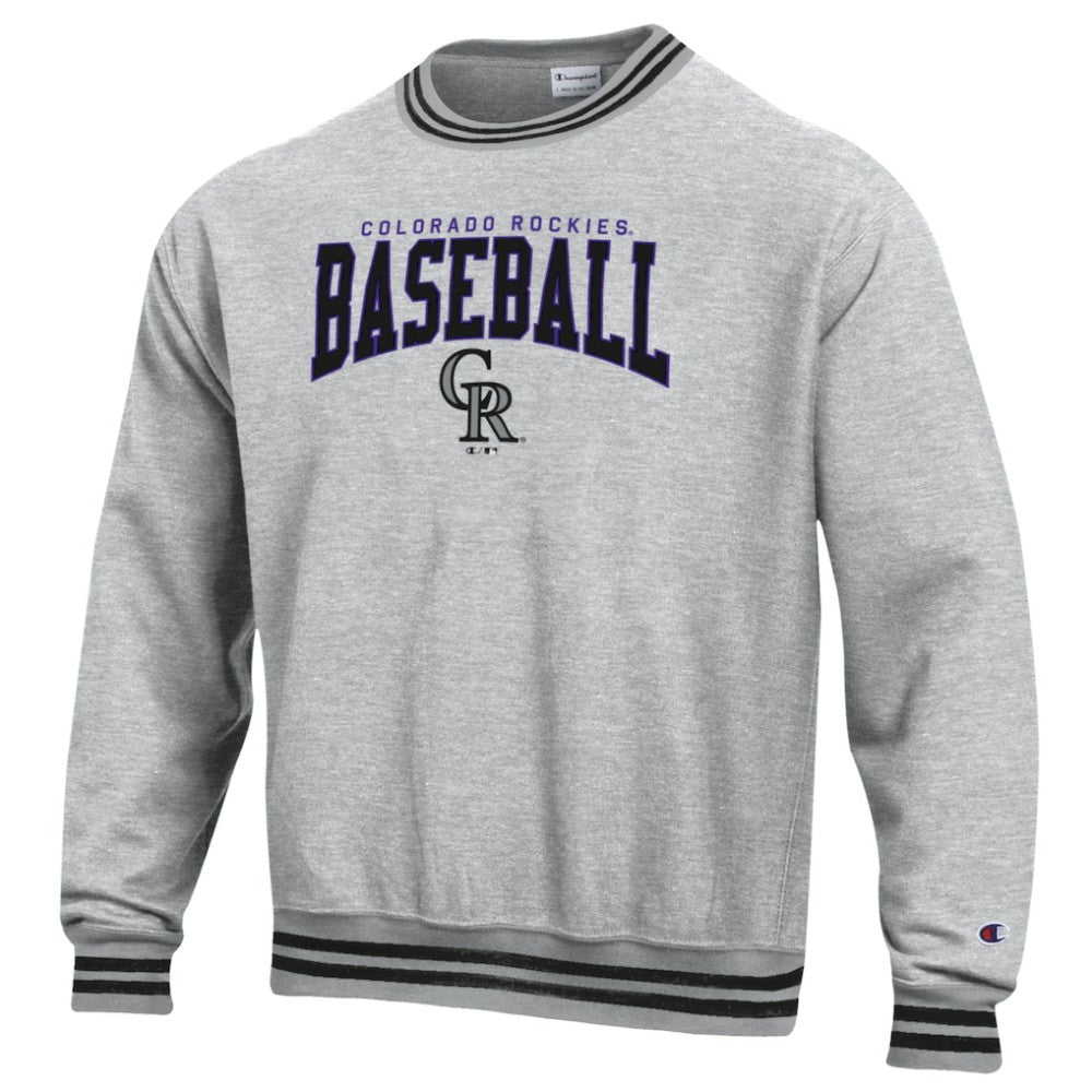 Colorado Rockies Champion Reverse Weave Sweatshirt Black