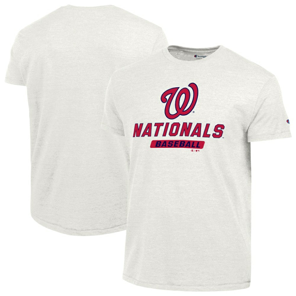 Washington Nationals Champion Ultimate Tri-blend T-Shirt White