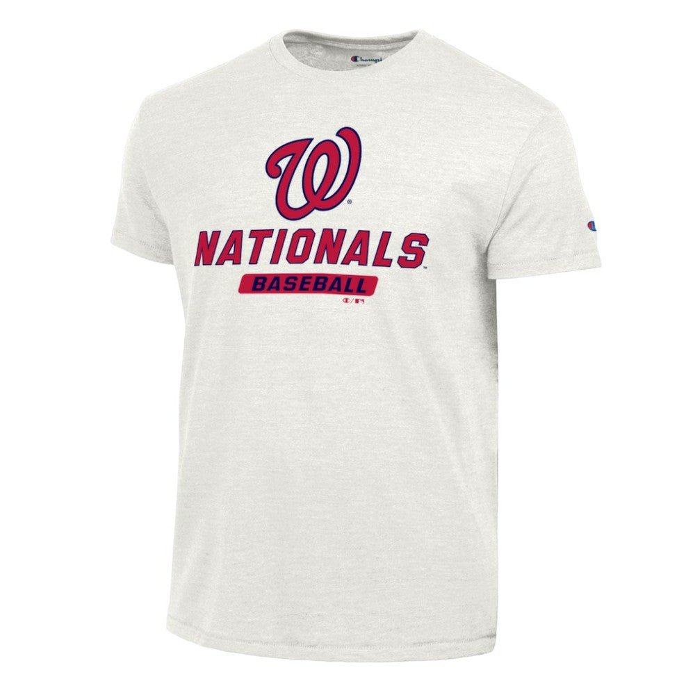 Washington Nationals Champion Ultimate Tri-blend T-Shirt White
