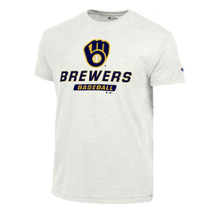 Milwaukee Brewers Champion Ultimate Tri-blend T-Shirt White