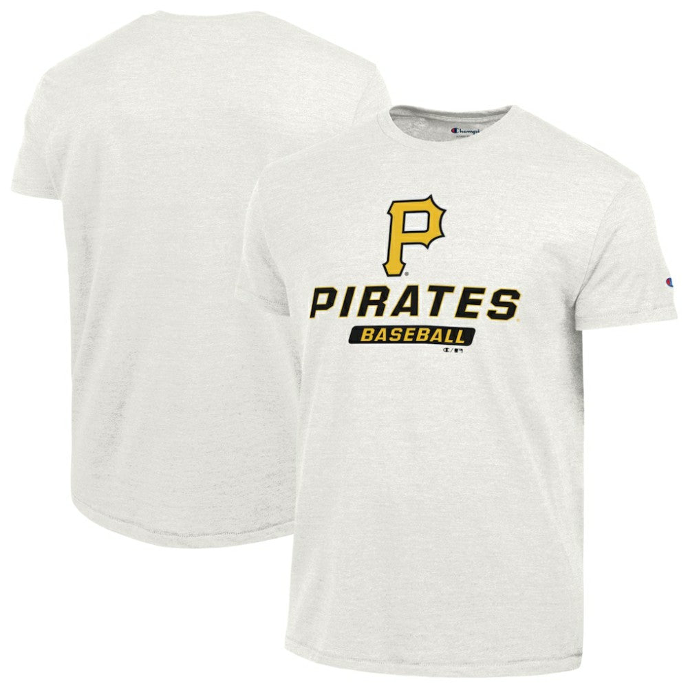 Pittsburgh Pirates Champion Ultimate Tri-blend T-Shirt White