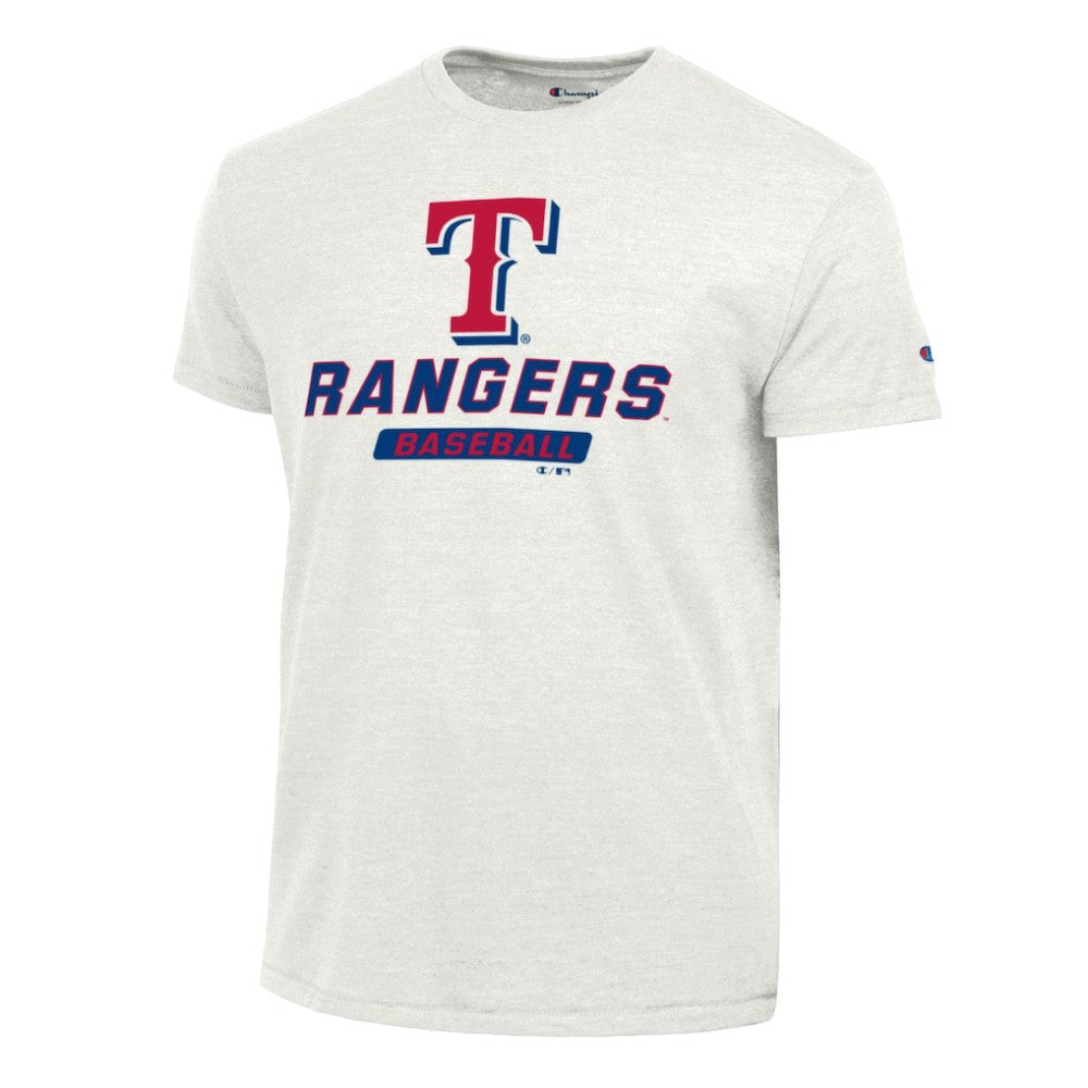 Texas Rangers Champion Ultimate Tri-blend T-Shirt White