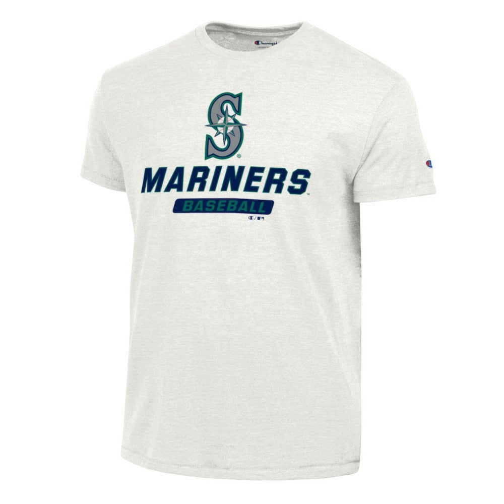 Seattle Mariners Champion Ultimate Tri-blend T-Shirt White
