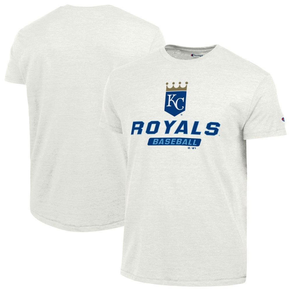 Kansas City Royals Champion Ultimate Tri-blend T-Shirt White