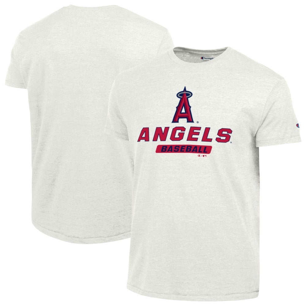 Los Angeles Angels Champion Ultimate Tri-blend T-Shirt White
